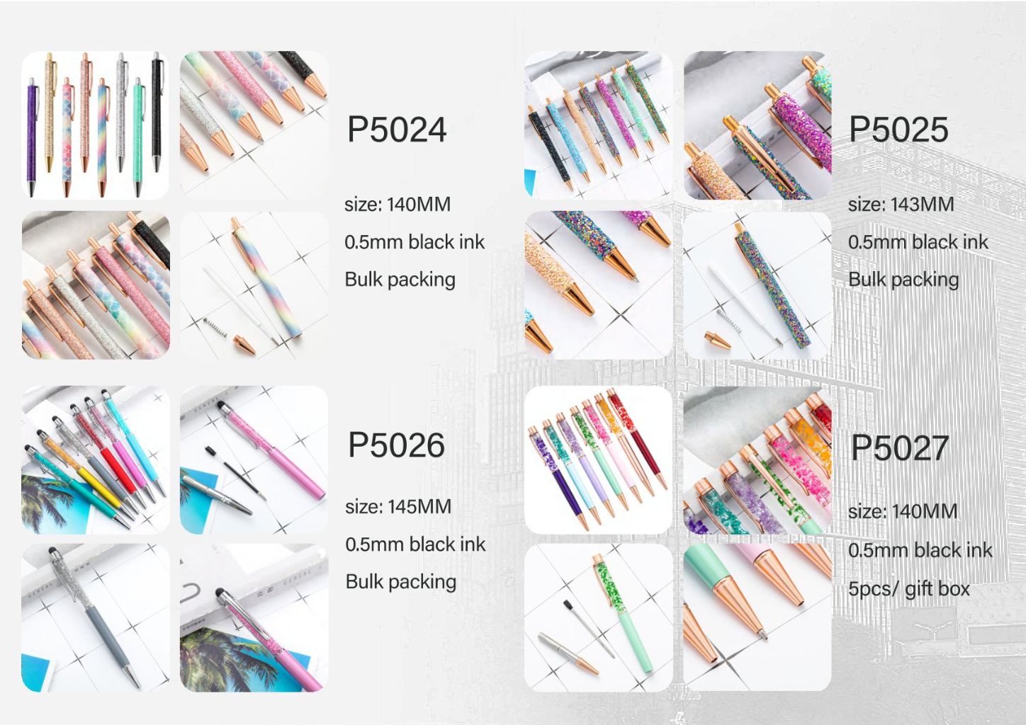 Multifunctional Ballpoint Pen Set 10