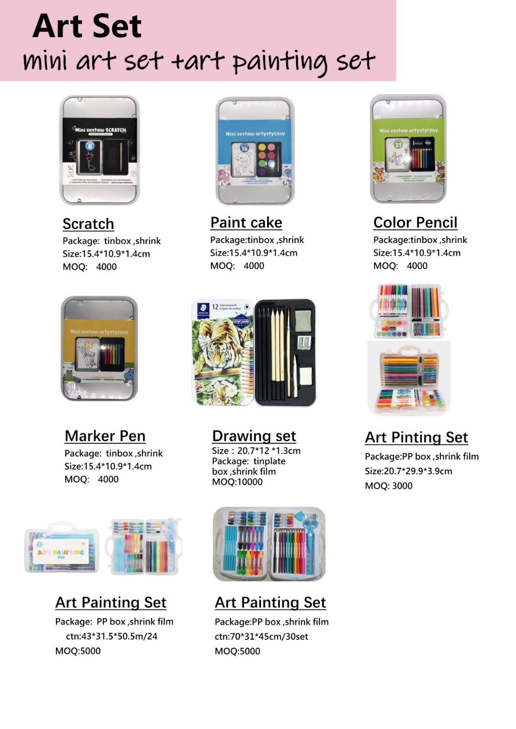 Mini Art Painting Set