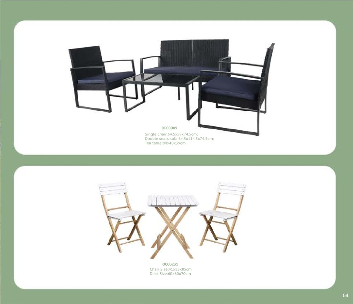 KD Garden Sofa Set 2