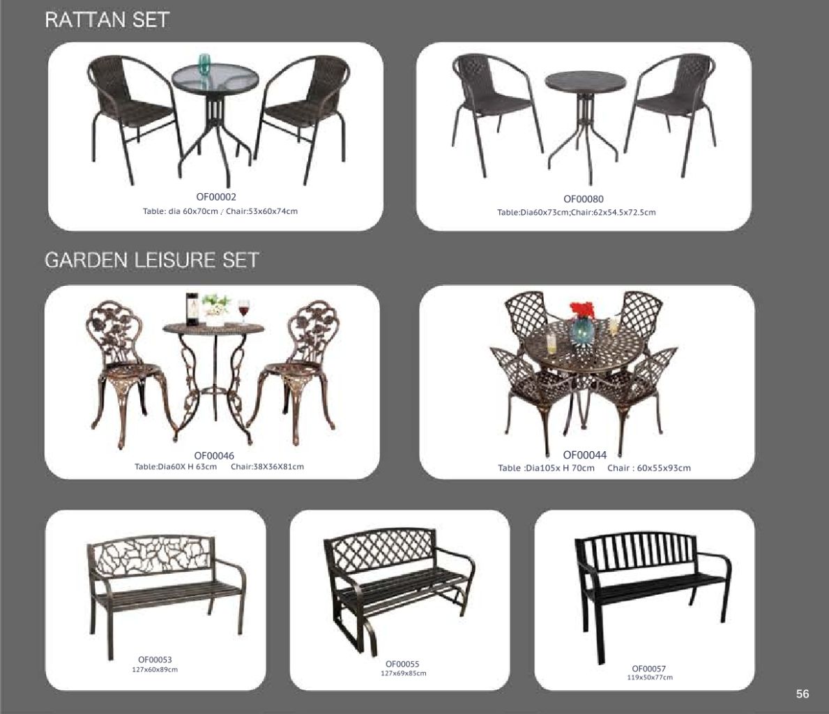 KD Garden Sofa Set 4