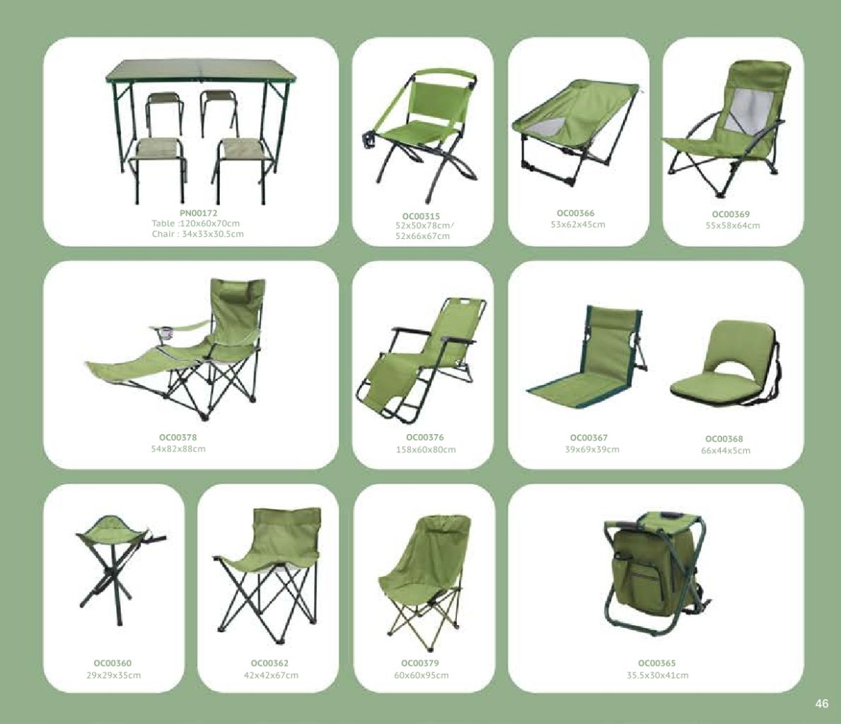 Beach Lounge Chair and Umbrella Set 4