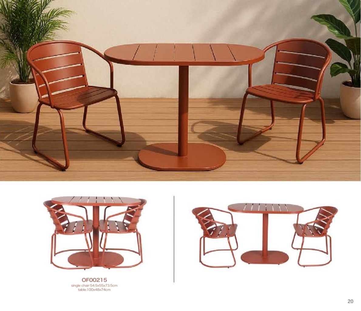 Modern Minimalist Outdoor Leisure Chair 3