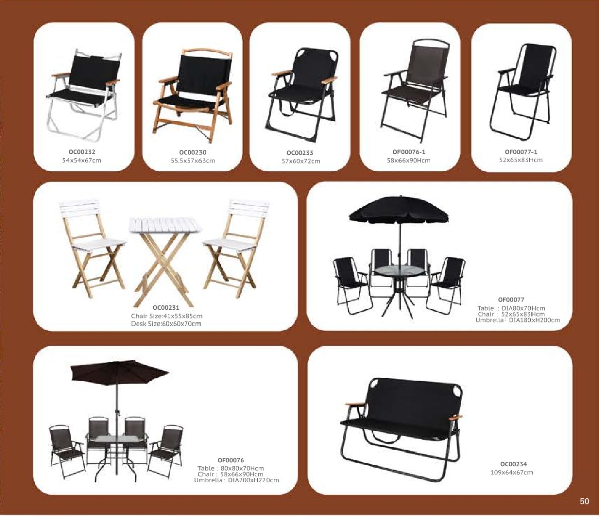 Outdoor Leisure Table and Chair Set 2