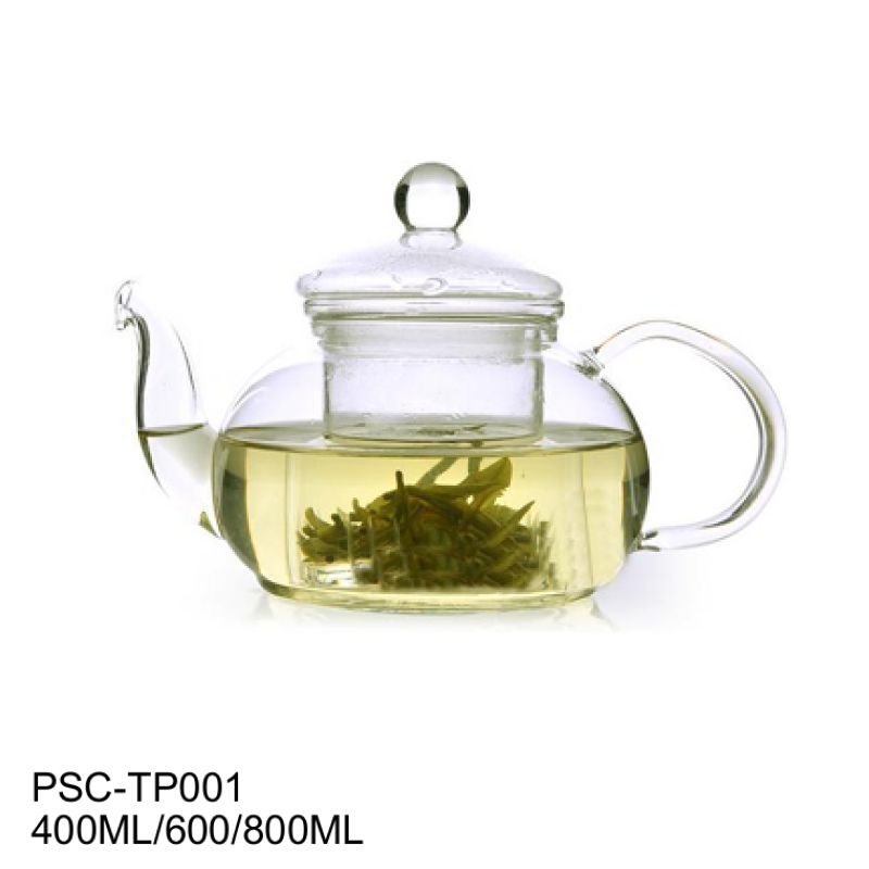 Transparent Glass Teapot