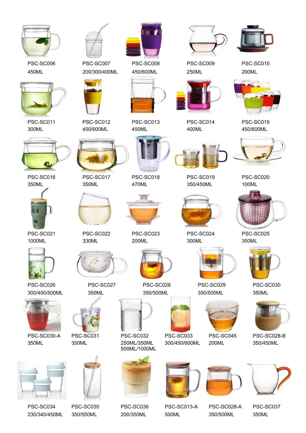 Transparent Glass Teapot 8