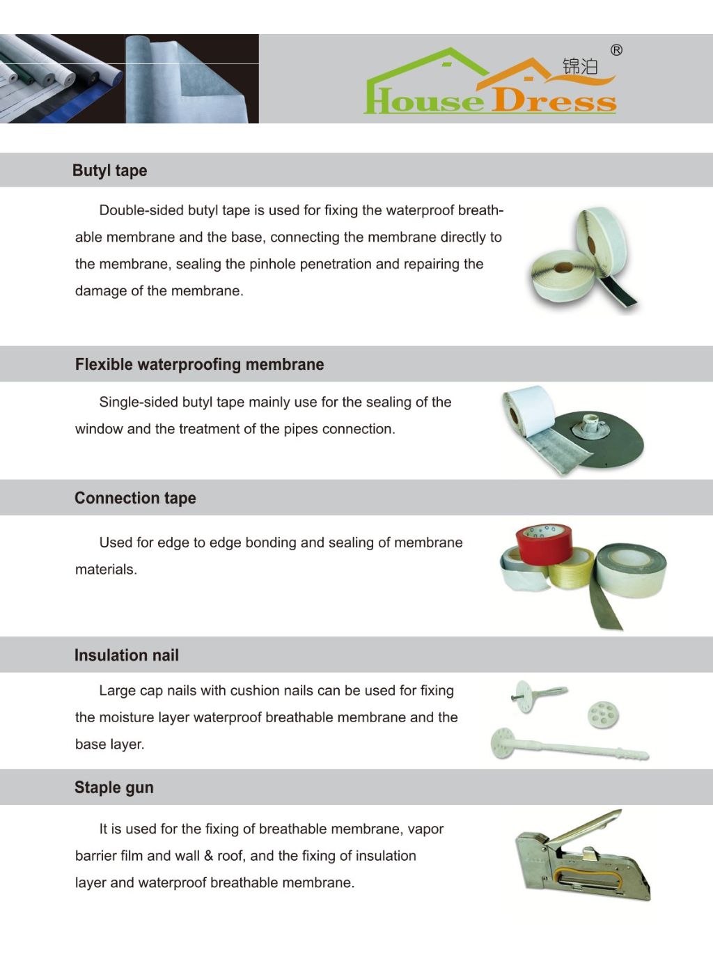 Insulation Nails and Stapler Set 4