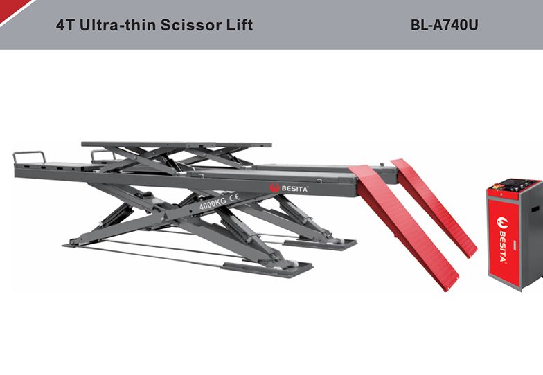 4 Ton Ultra-Thin Scissor Lift