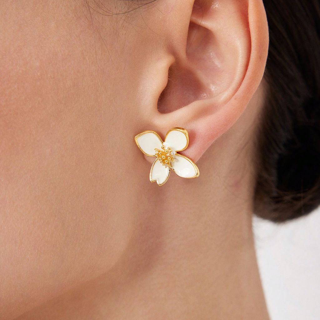 Flower Stud Earrings 2