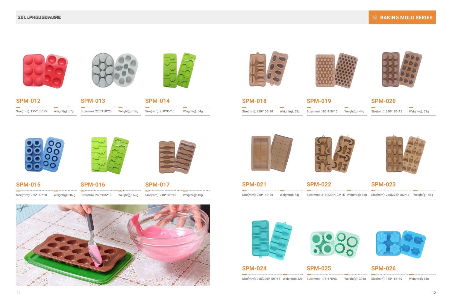 Silicone Baking Molds Series 3