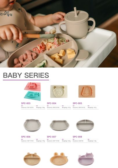 Baby Silicone Tableware Set