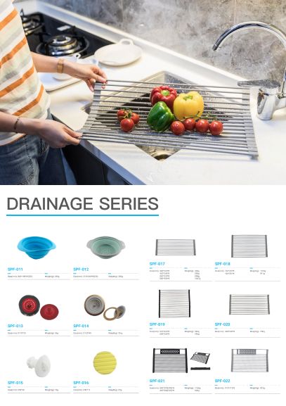 Multifunctional Kitchen Drain Rack