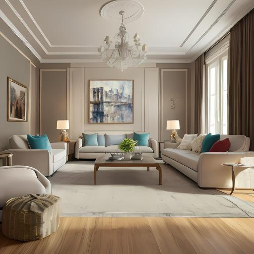 City Landscape Decorative Painting 6