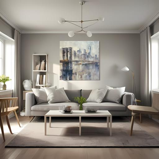 City Landscape Decorative Painting 7