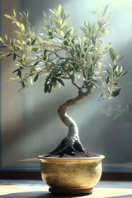 Potted Olive Tree 4