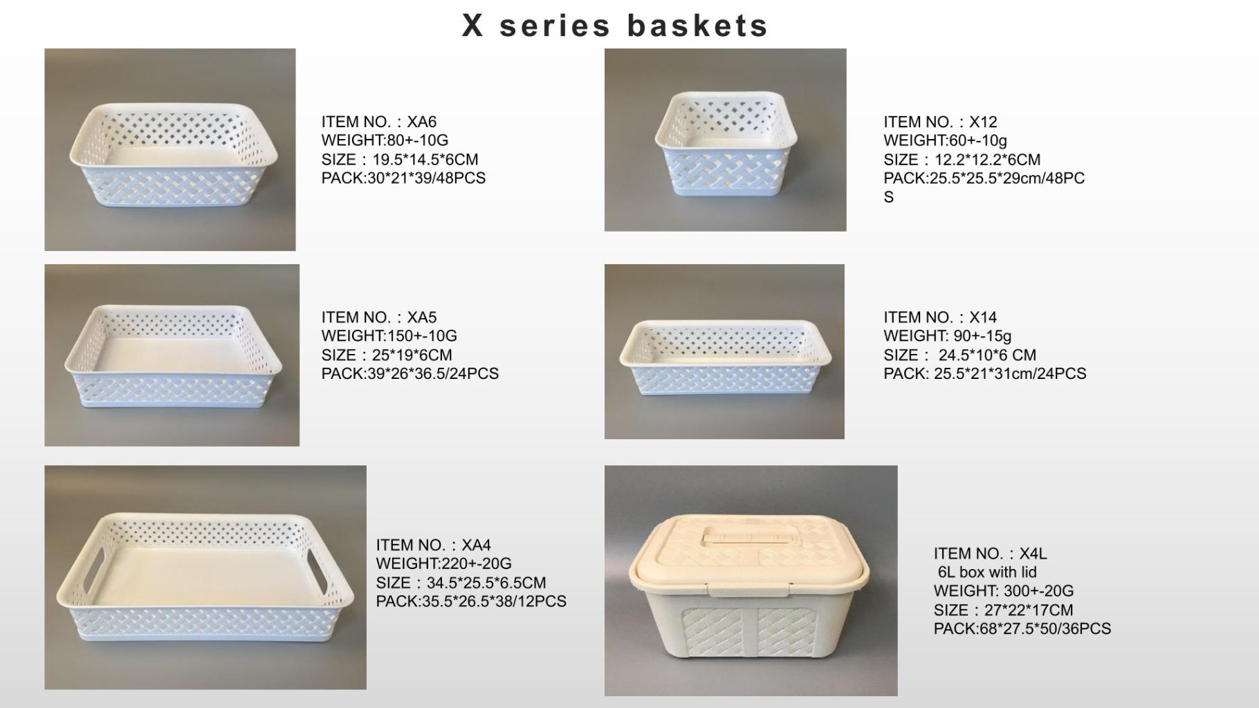 S Series Bamboo Lid Storage Basket 4