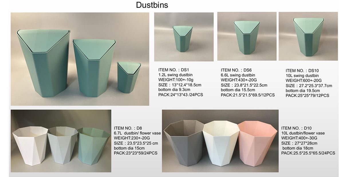 Fashionable Multifunctional Trash Can 2