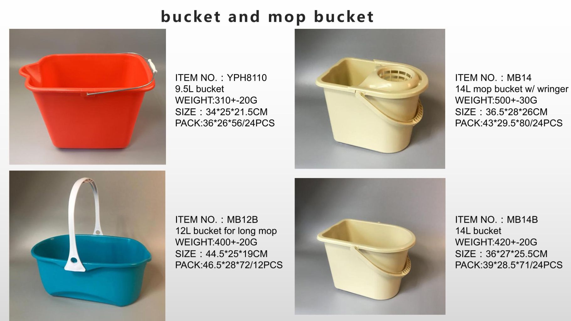 10L Mop Bucket 5