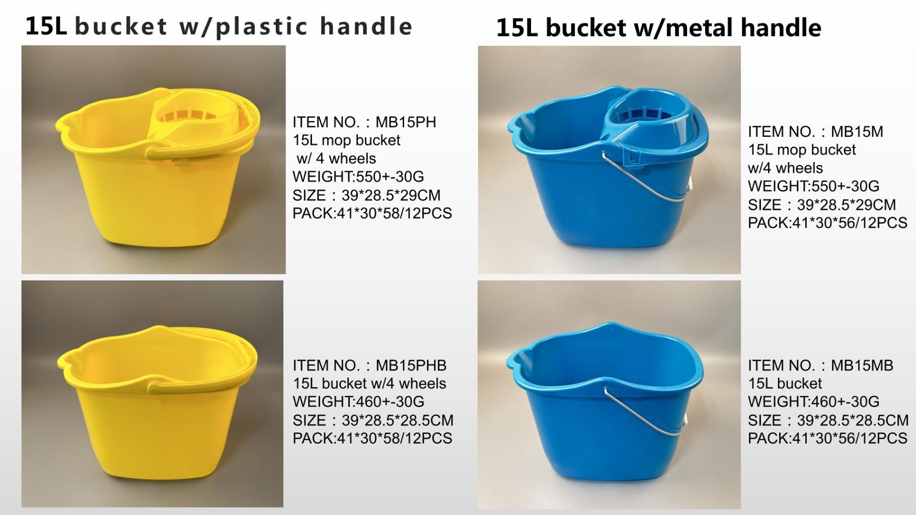 10L Mop Bucket 6