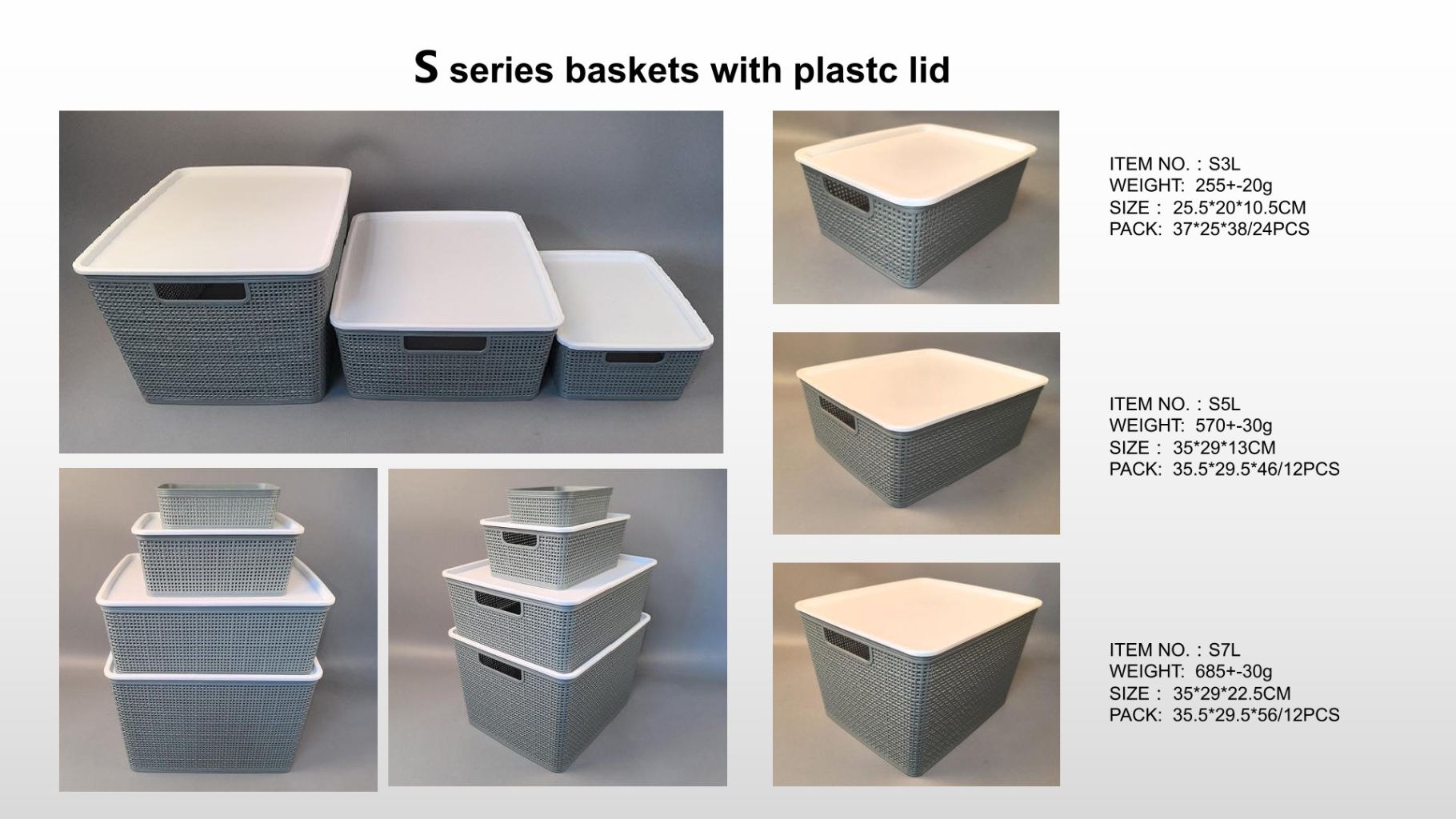 S Series Storage Basket 3
