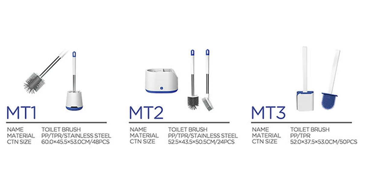 High-End Bathroom Cleaning Brush Set