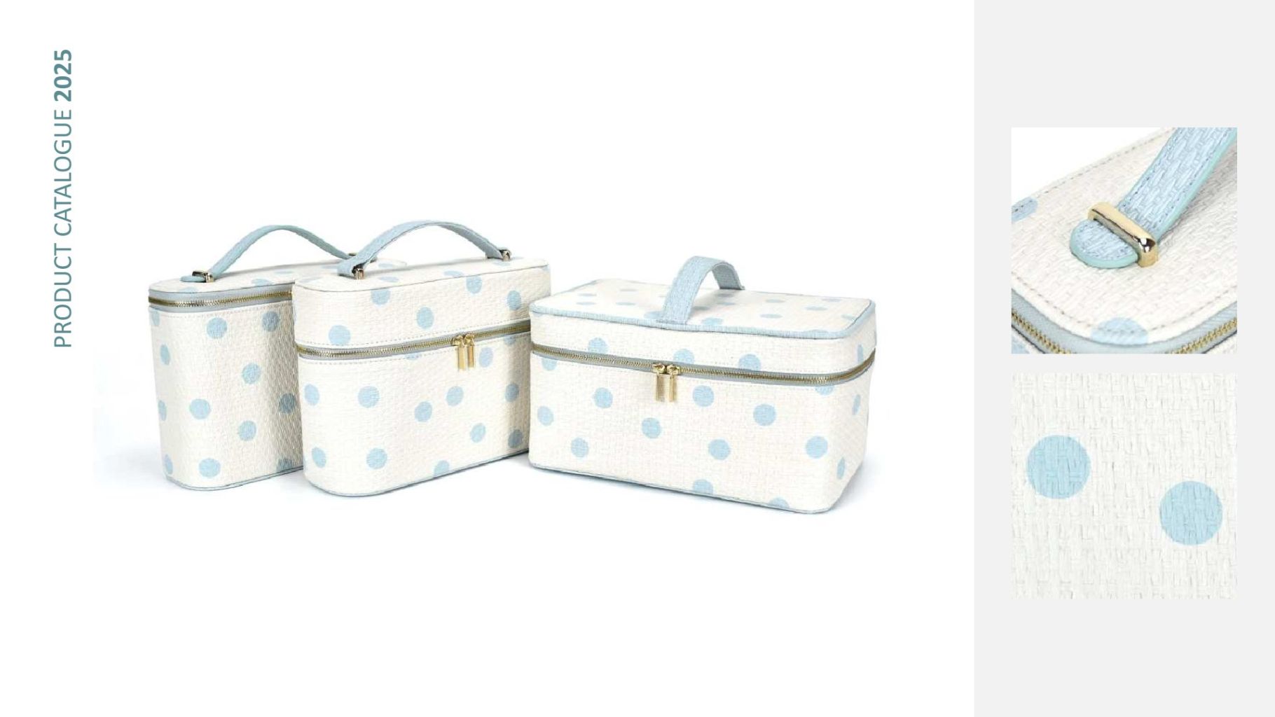 Fashion White Handbag Three-Piece Set 4