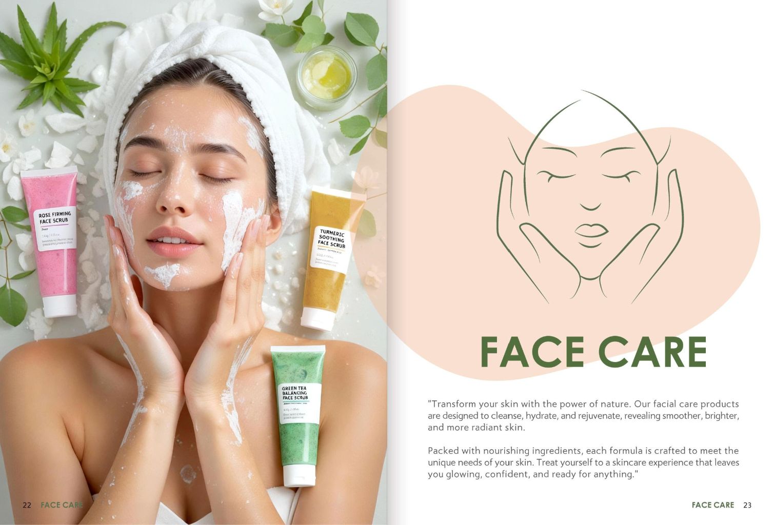Multi-Effect Facial Scrub and Cleansing Mask Set 2