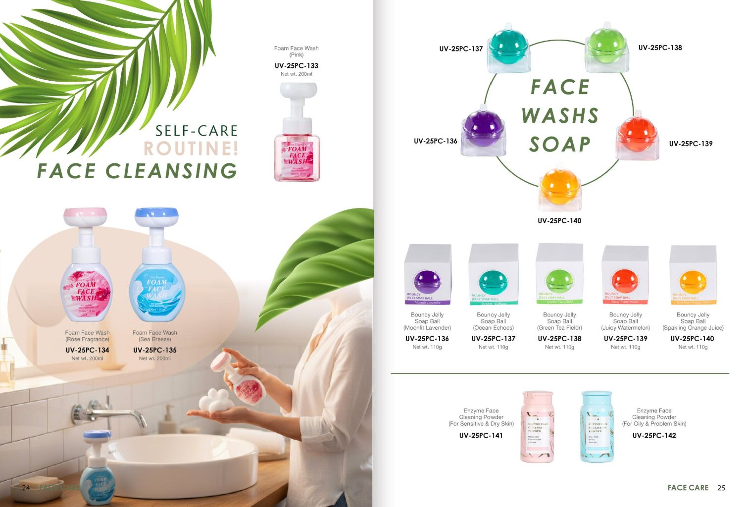 Multi-Effect Facial Scrub and Cleansing Mask Set 3