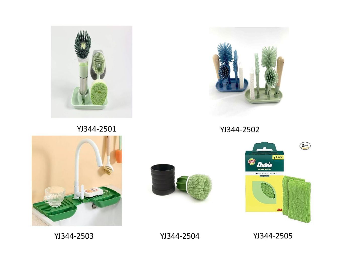 Multi-Functional Cleaning Brush Set 2