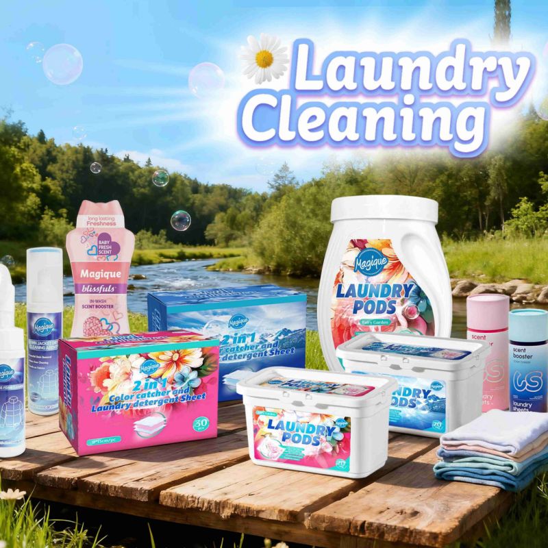 Magique Fragrance Laundry Pods / Laundry Sheet Set