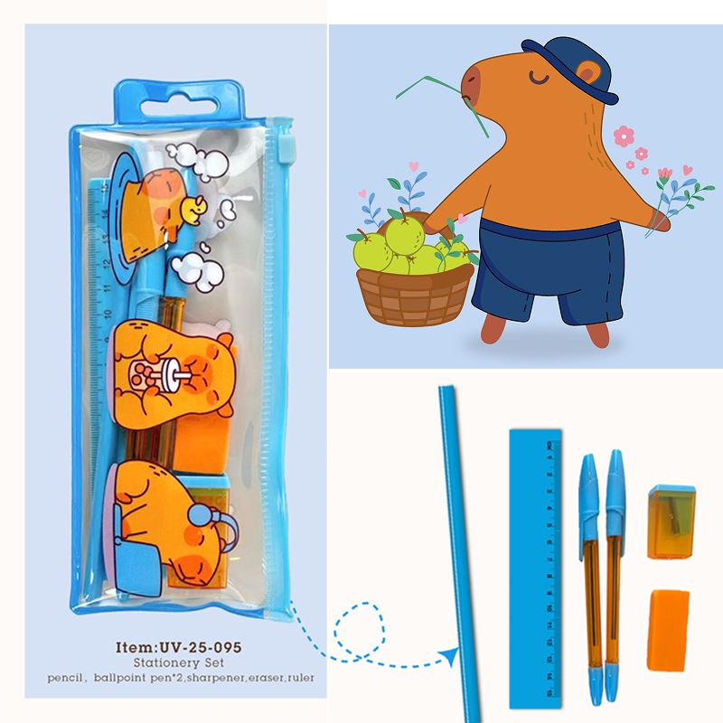 Cute Animal Stationery Set
