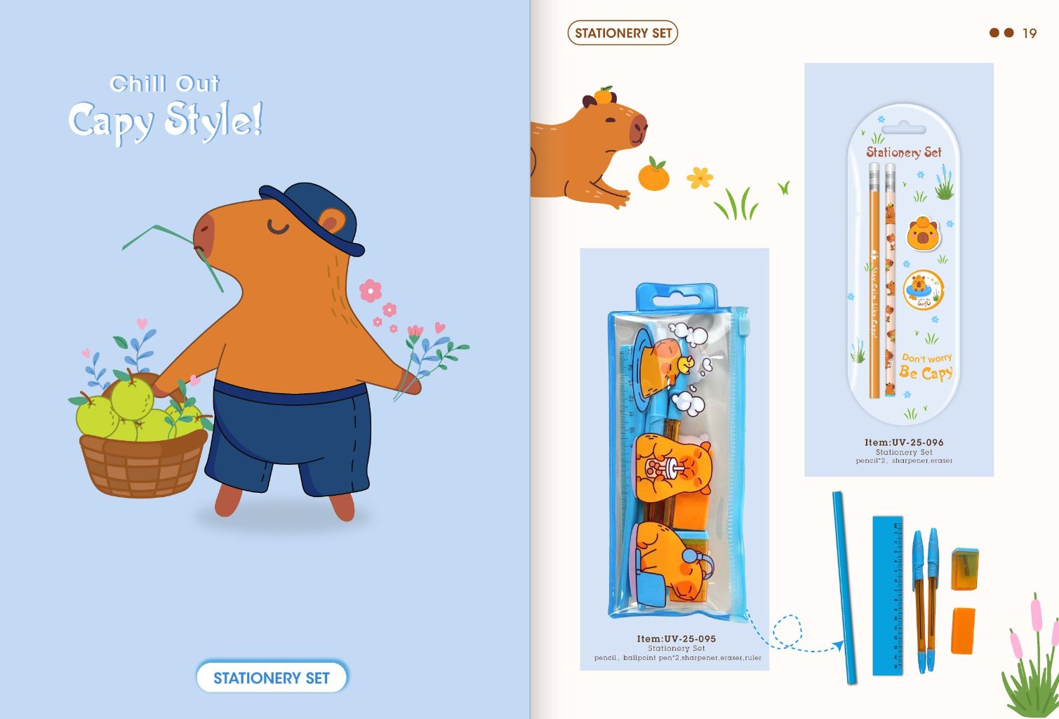 Cute Animal Stationery Set 2