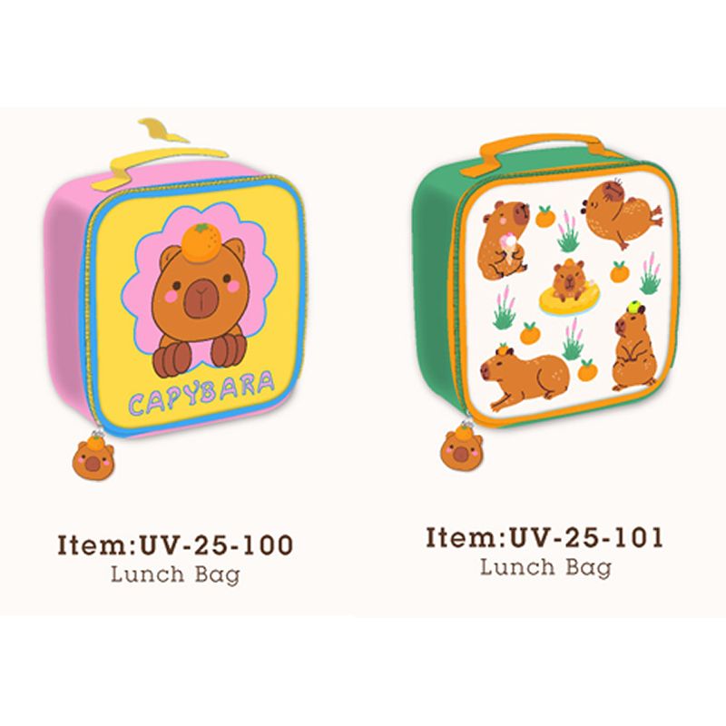 Cute Capybara Lunch Bag
