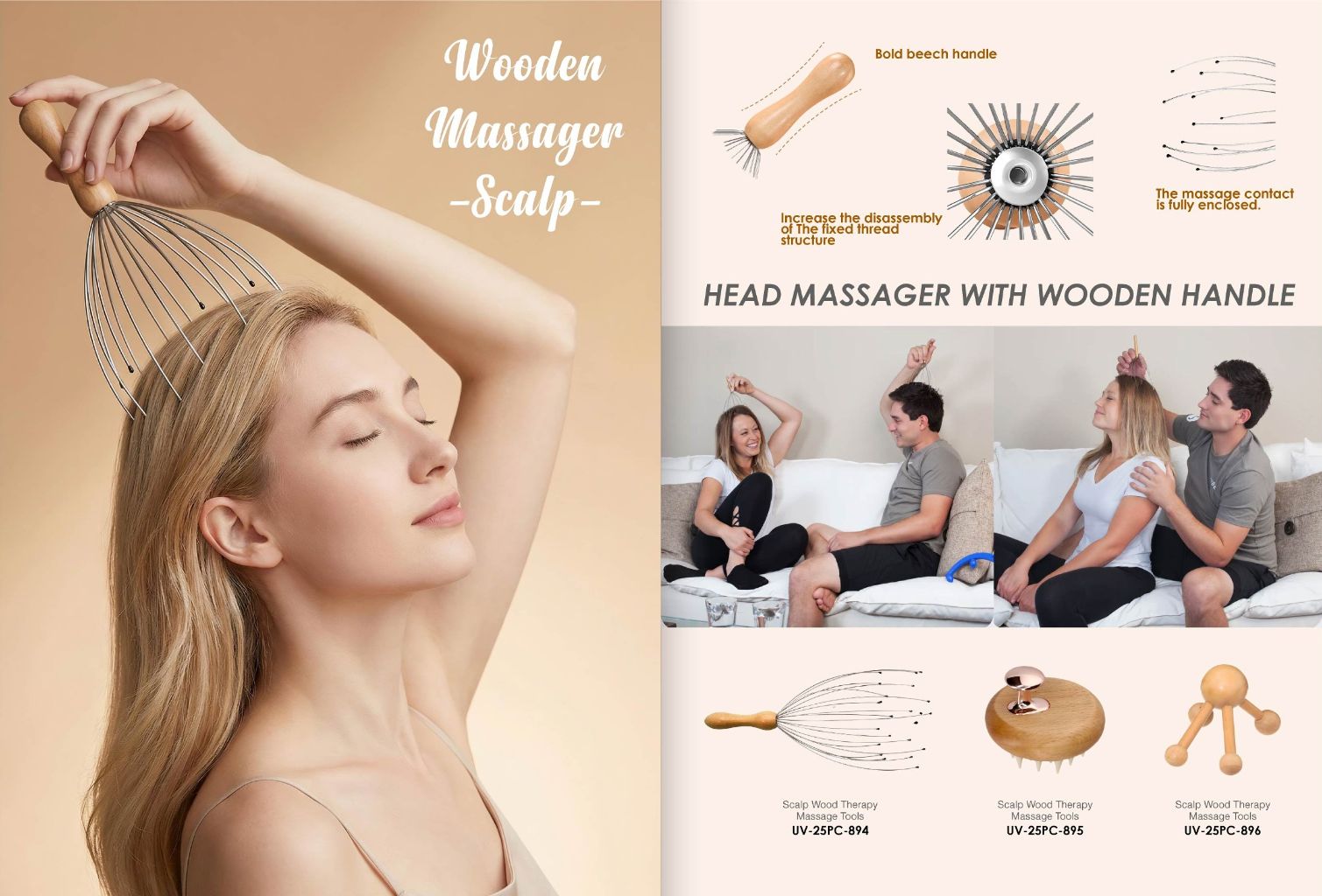 Wooden Scalp Massager 2