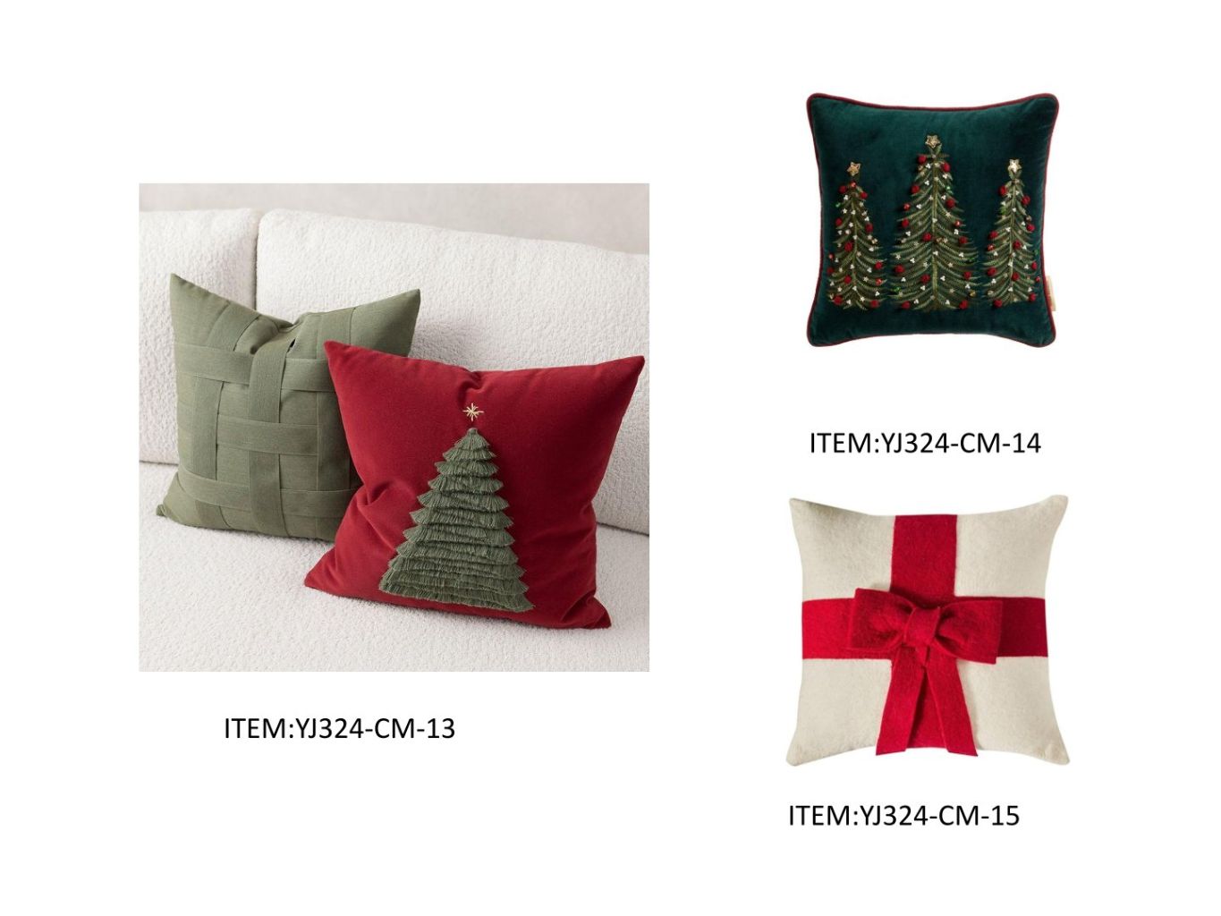 Christmas Plush Toy Set 6