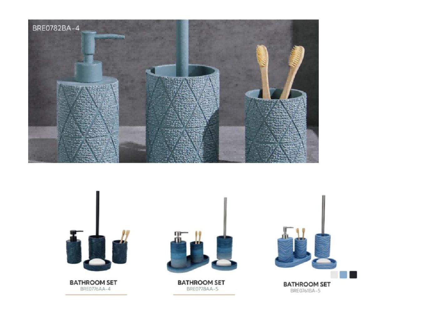 Creative Bathroom Supplies Set 4