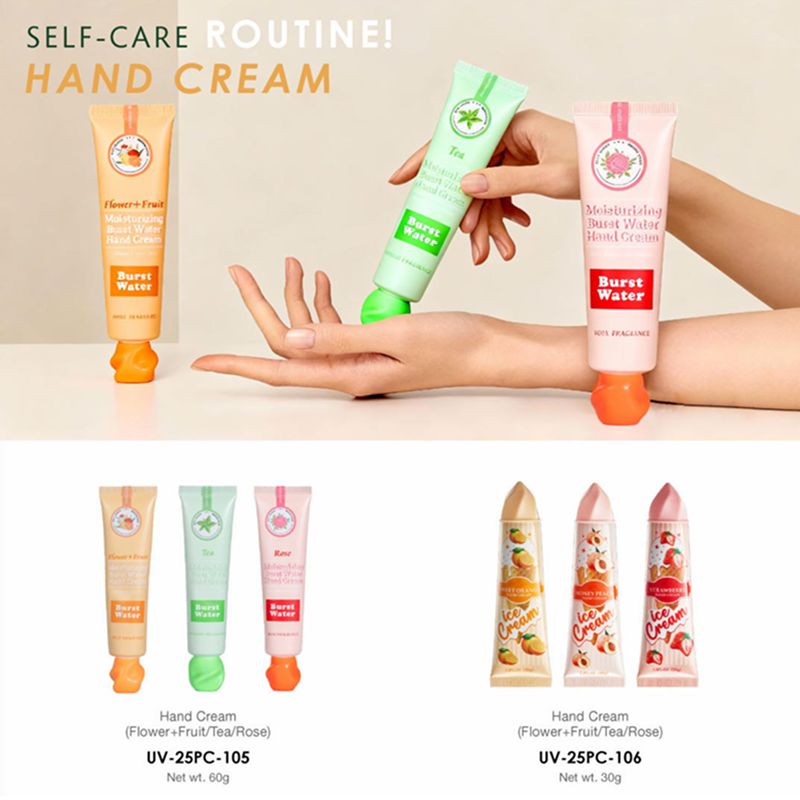 Moisturizing Floral Fruit Scent Hand Cream