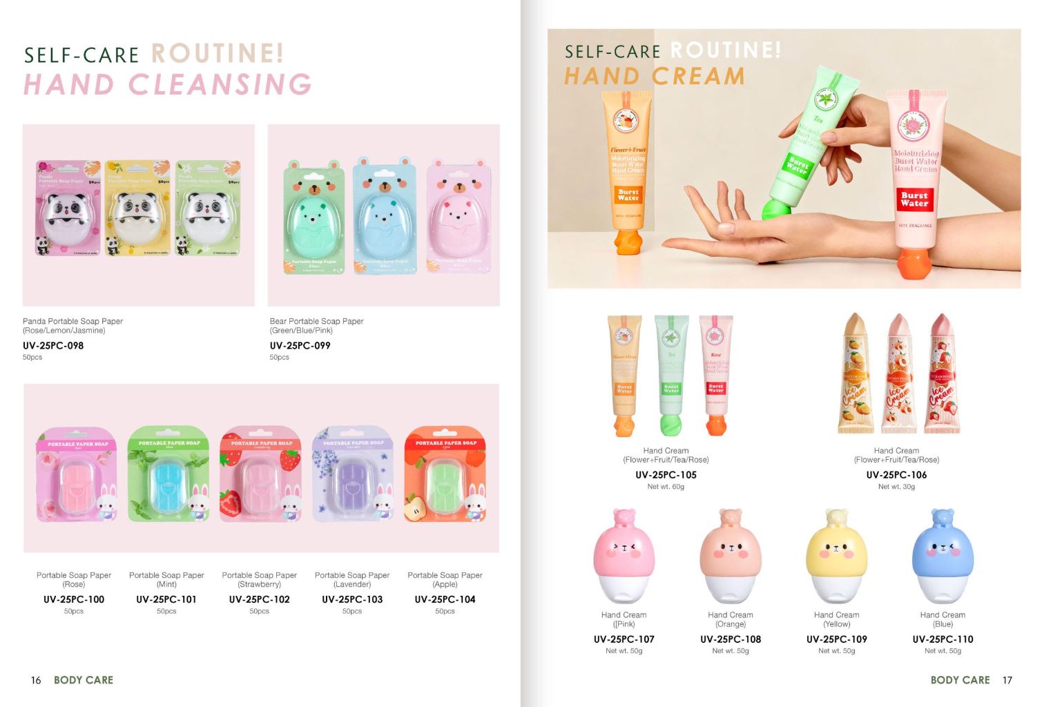 Moisturizing Floral Fruit Scent Hand Cream 2