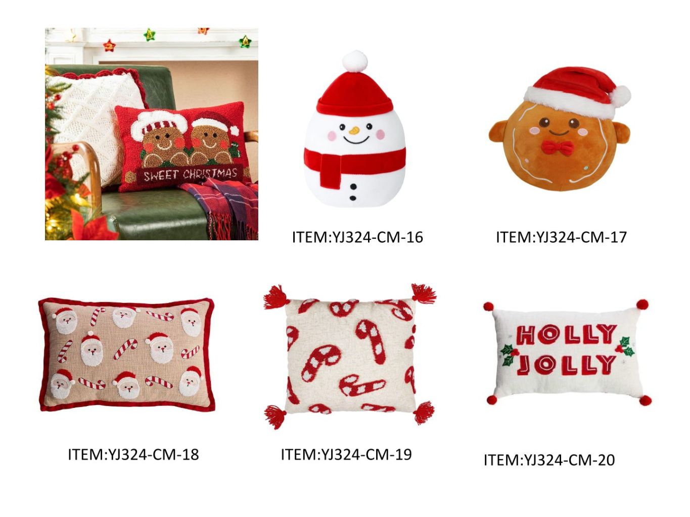 Christmas Decorative Pillowcase 3