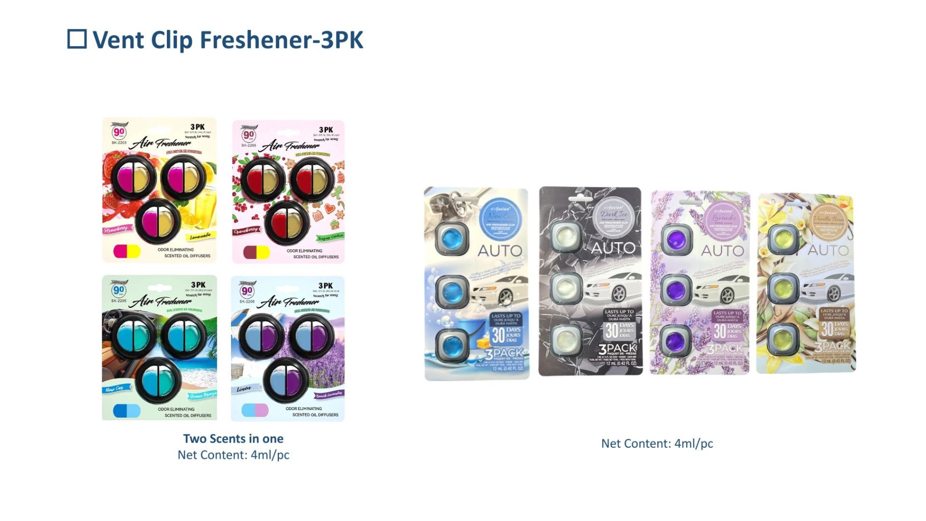 Car Air Conditioning Vent Fragrance 4