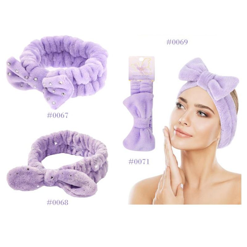 Purple Cute Headband Set