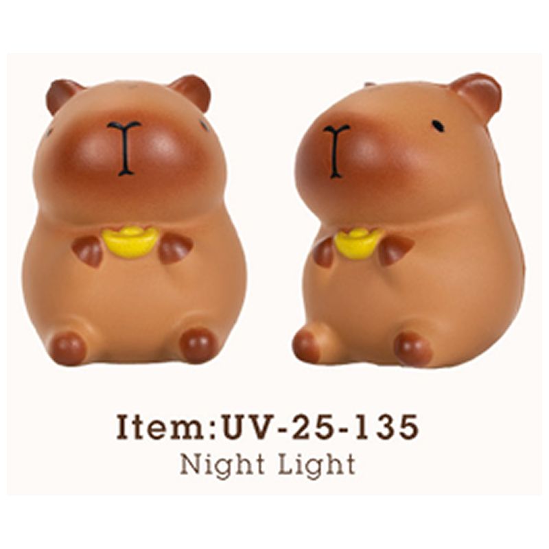 Cute Capybara Night Light