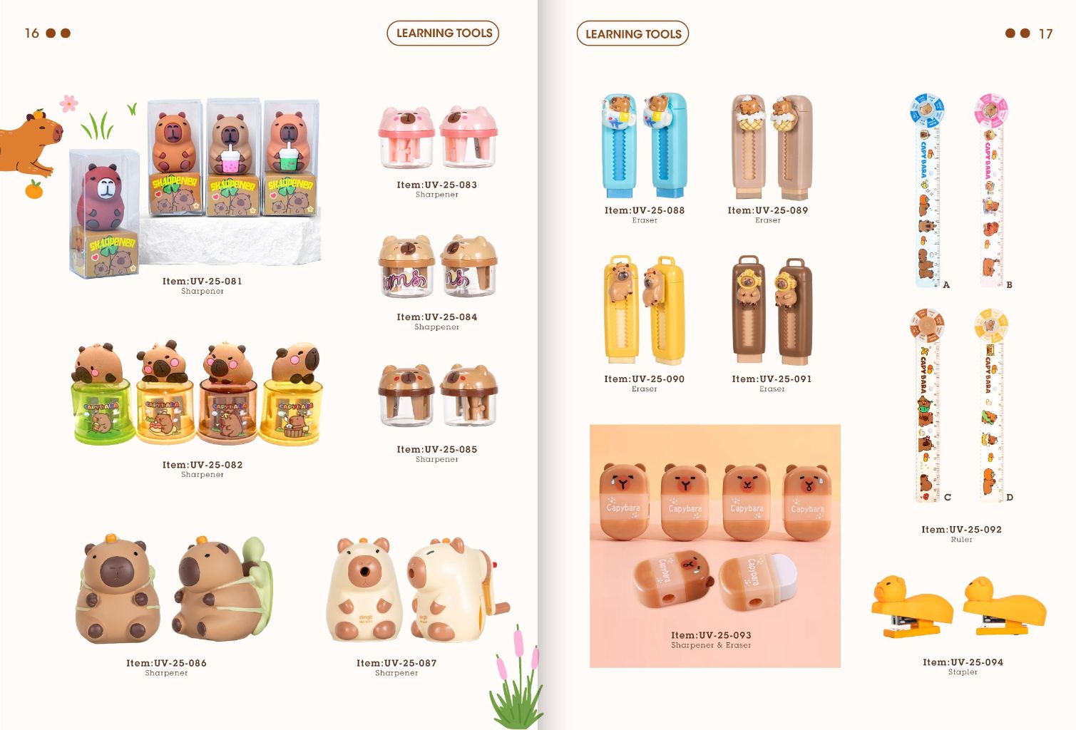 Cute Capybara Night Light 2