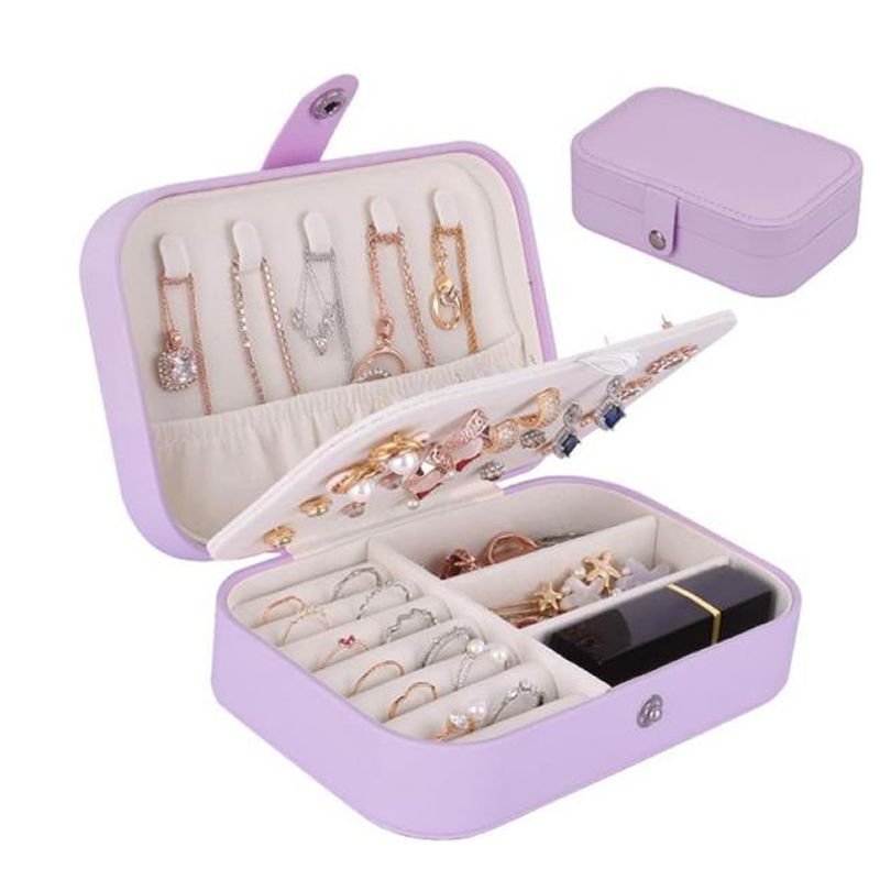 Purple Jewelry Organizer Box