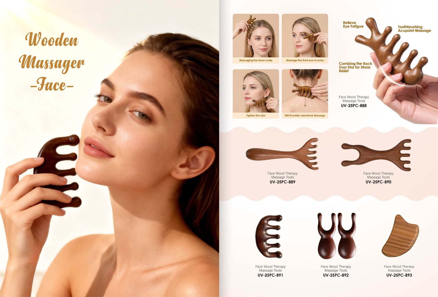 Wooden Facial Massager 2