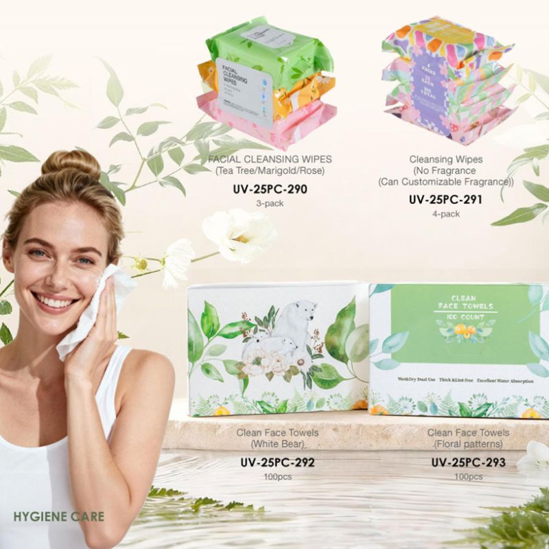 Clean Facial Wipes Set