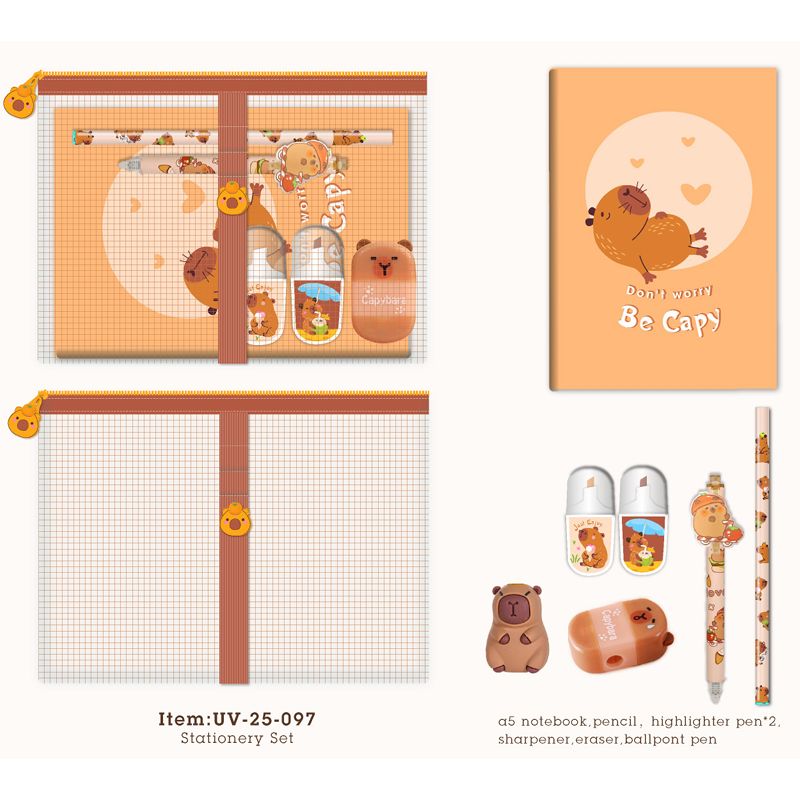 Cute Animal Stationery Set
