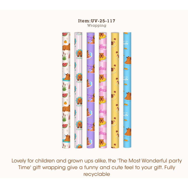 Cute Party Gift Wrapping Paper