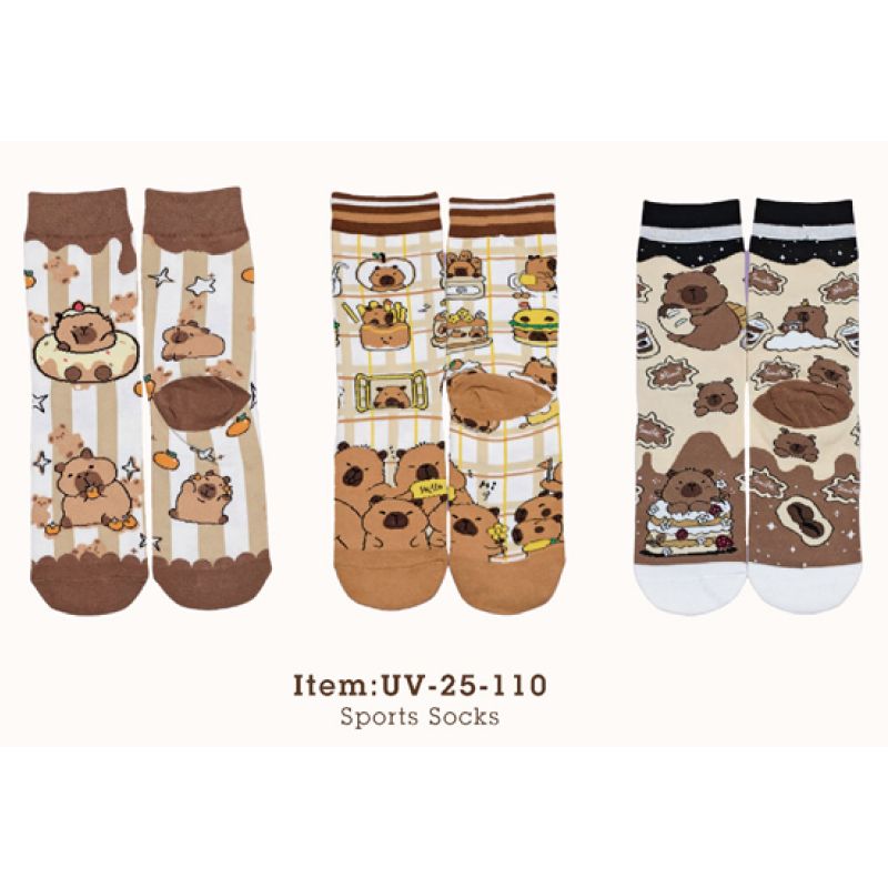 Cute Panda Sports Socks
