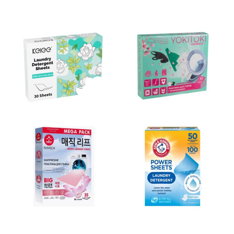 Laundry Liquid Detergent Sheets