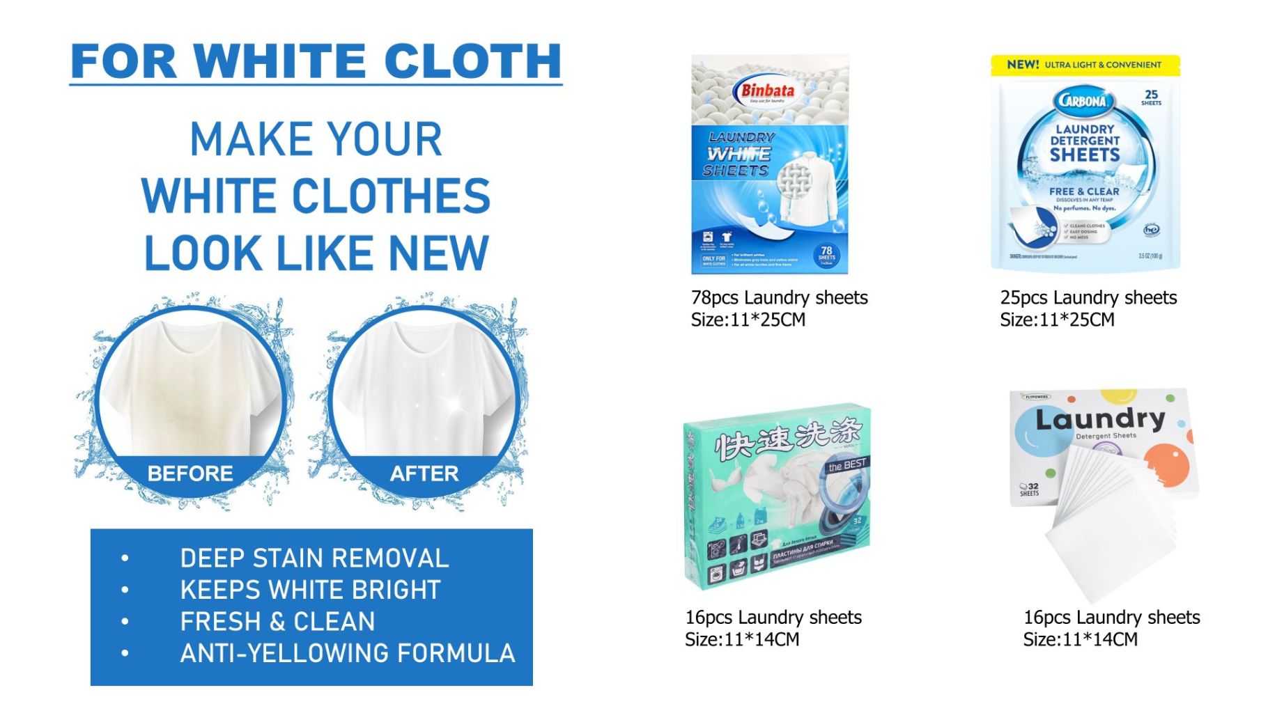 Laundry Liquid Detergent Sheets 2